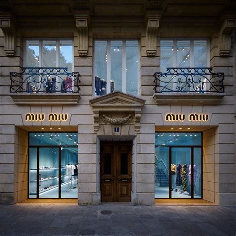 Miu Miu opens a new boutique in Paris 